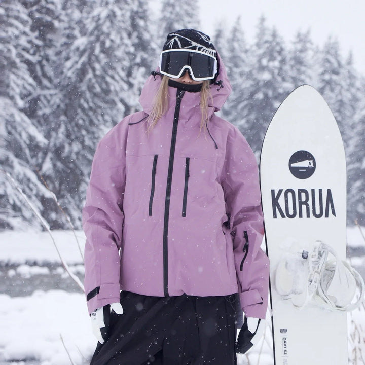 Unisex Winter Ski Jacket | Versatile Ski Wear for Outdoor Activities