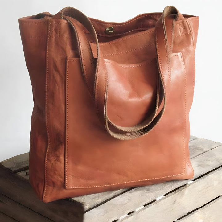 Vegan Leather Tote Bag | Stylish Women's Handbag