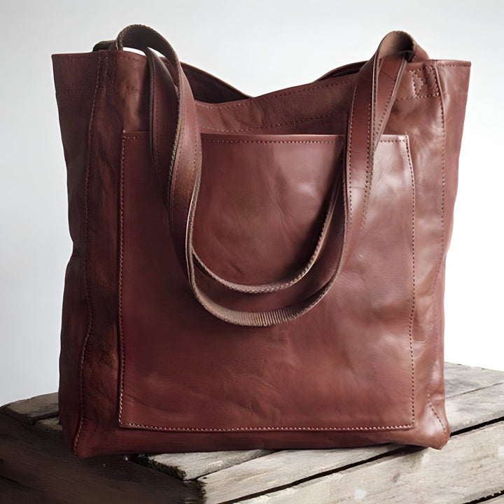 Vegan Leather Tote Bag | Stylish Women's Handbag