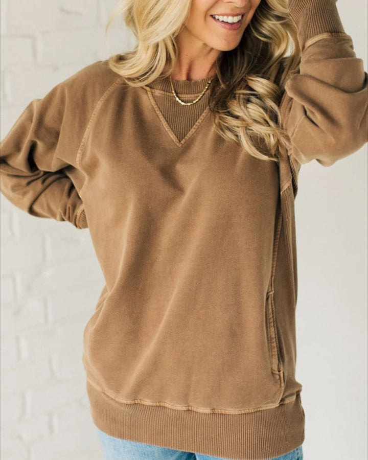 Venus | Cozy Pullover Sweater with Pocket