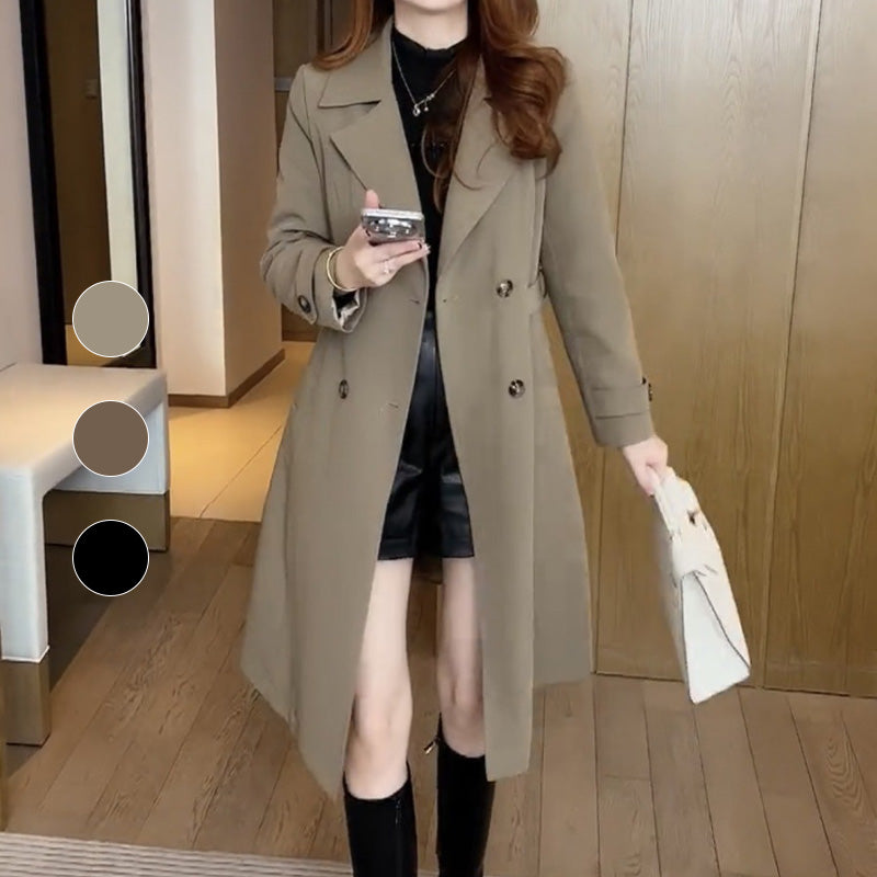 Virgie | Women's Trench Coat Elegant Tailored Lightweight
