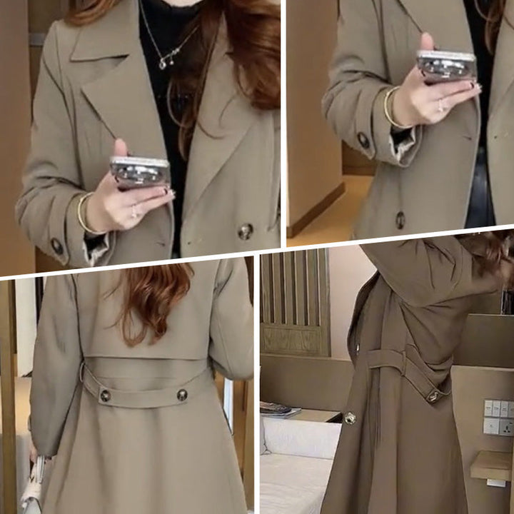 Virgie | Women's Trench Coat Elegant Tailored Lightweight