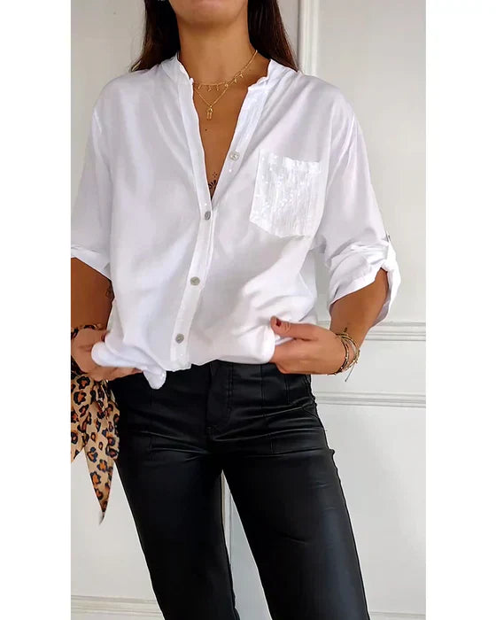 Elaine | Casual Chic Glamour Top