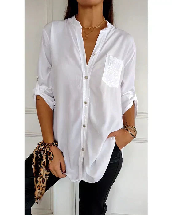 Elaine | Casual Chic Glamour Top