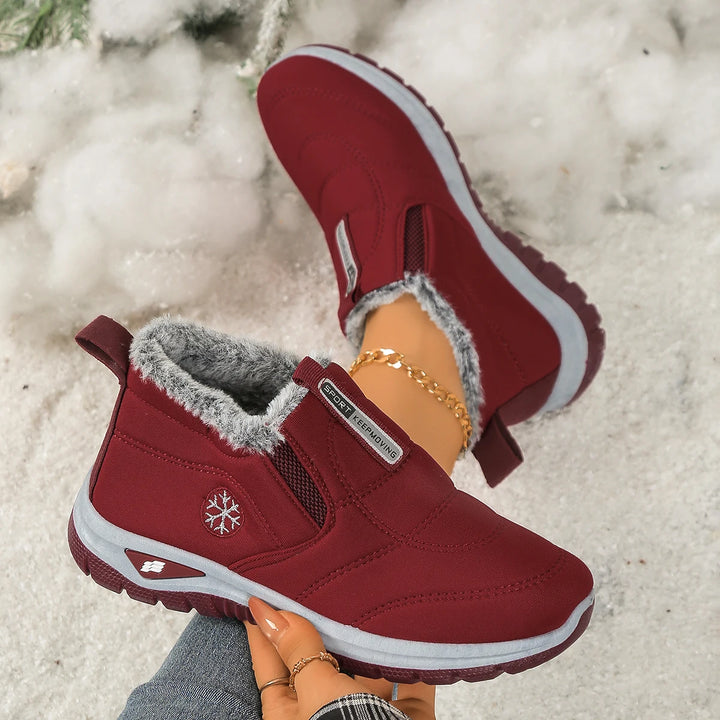 Warm Fleece Snow Boots | Women's Boots for Cold Weather