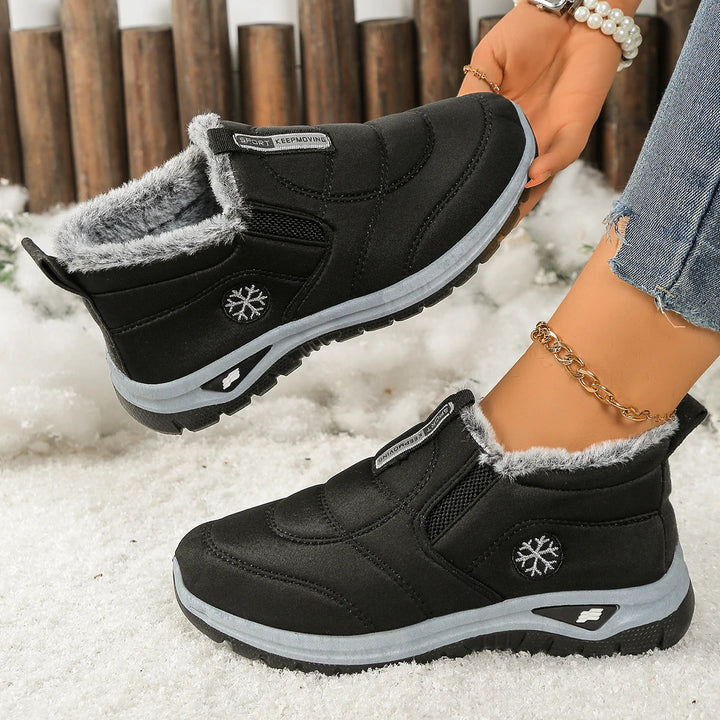 Warm Fleece Snow Boots | Women's Boots for Cold Weather