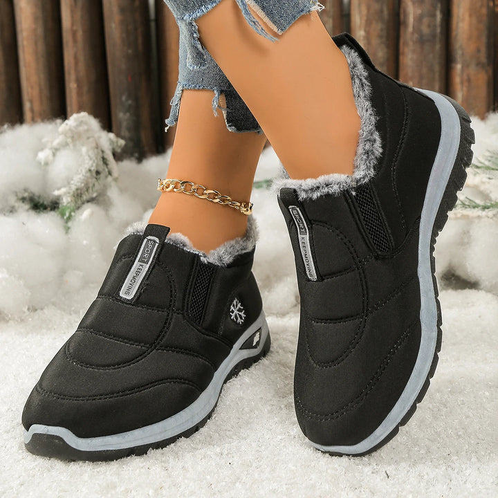 Warm Fleece Snow Boots | Women's Boots for Cold Weather