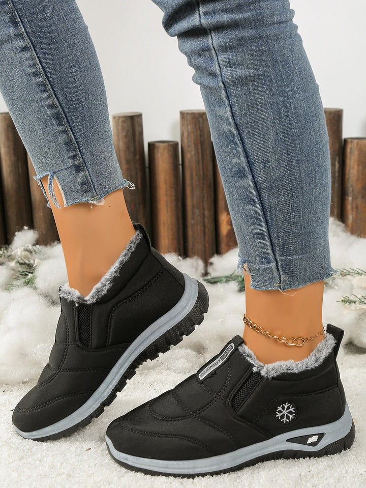 Warm Fleece Snow Boots | Women's Boots for Cold Weather