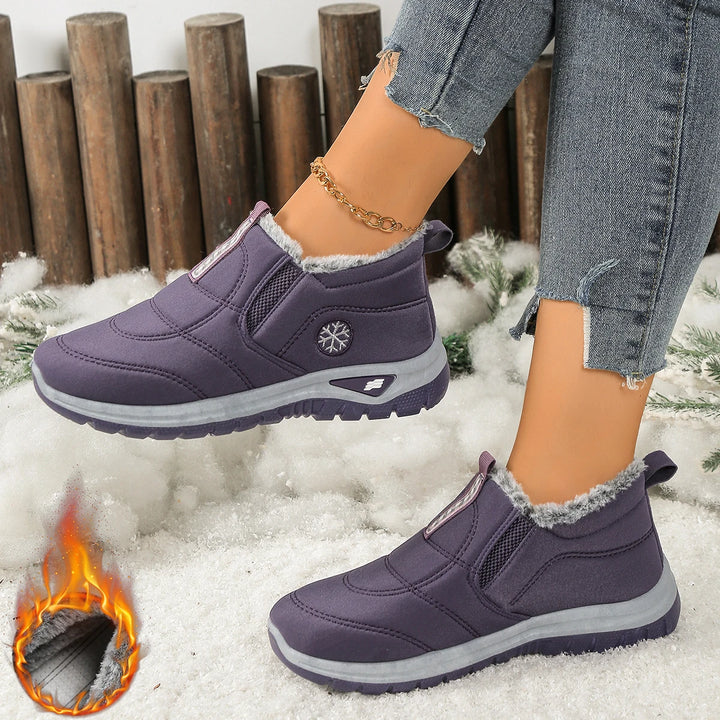 Warm Fleece Snow Boots | Women's Boots for Cold Weather
