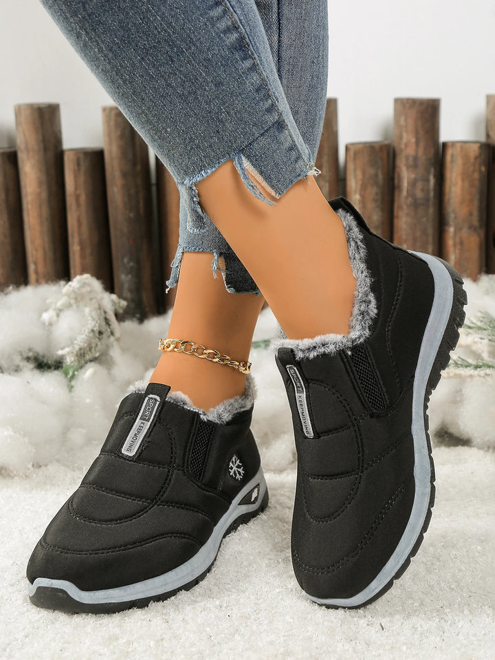 Warm Fleece Snow Boots | Women's Boots for Cold Weather