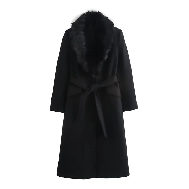 Warm Fur Collar Coat | Women's Winter Coat