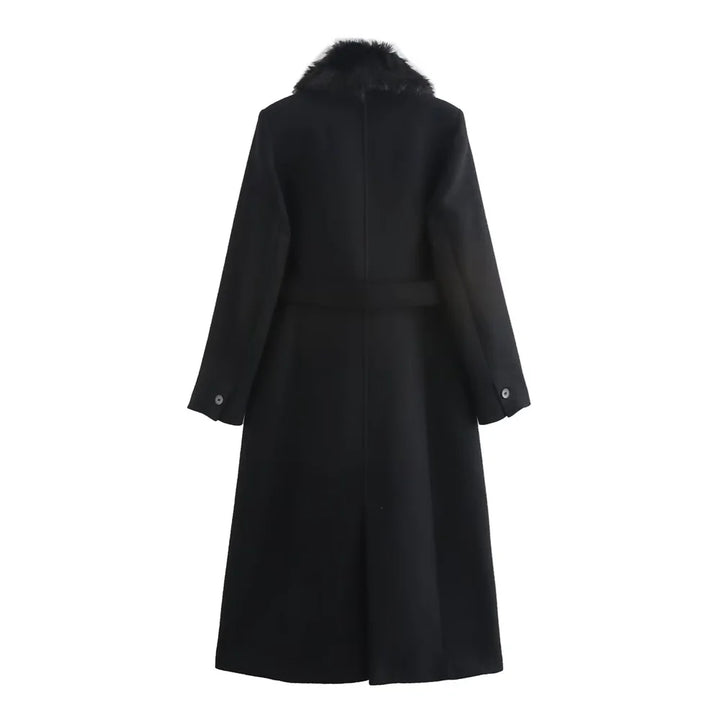 Warm Fur Collar Coat | Women's Winter Coat