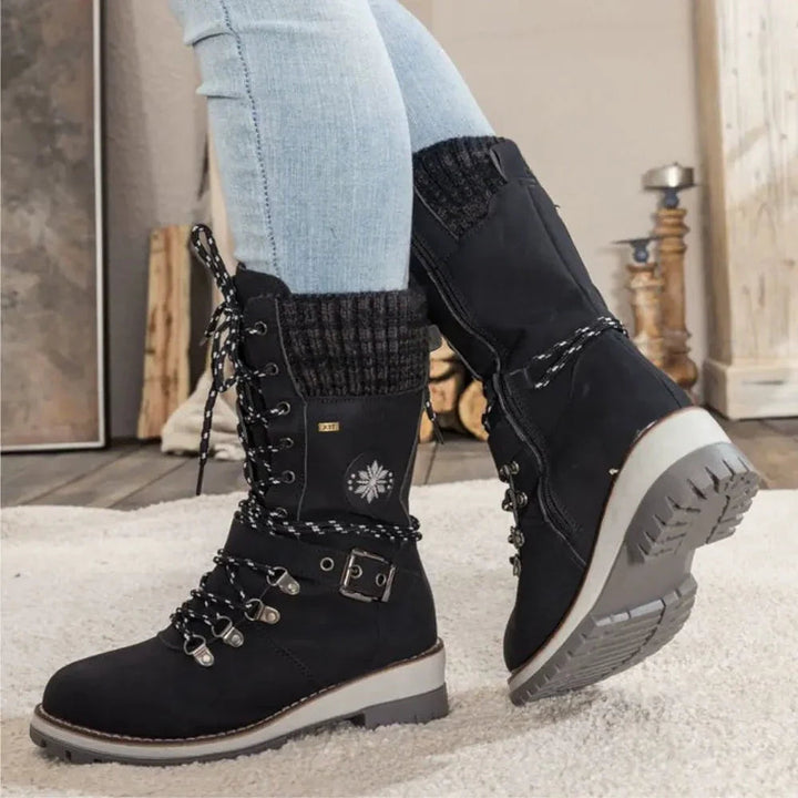 Waterproof Winter Boots Women | Stylish Anti-Slip Footwear