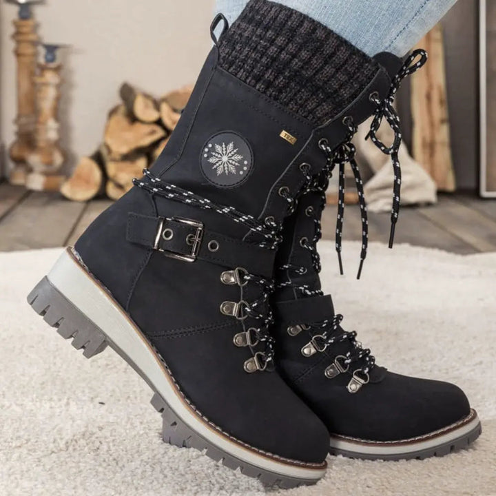 Waterproof Winter Boots Women | Stylish Anti-Slip Footwear