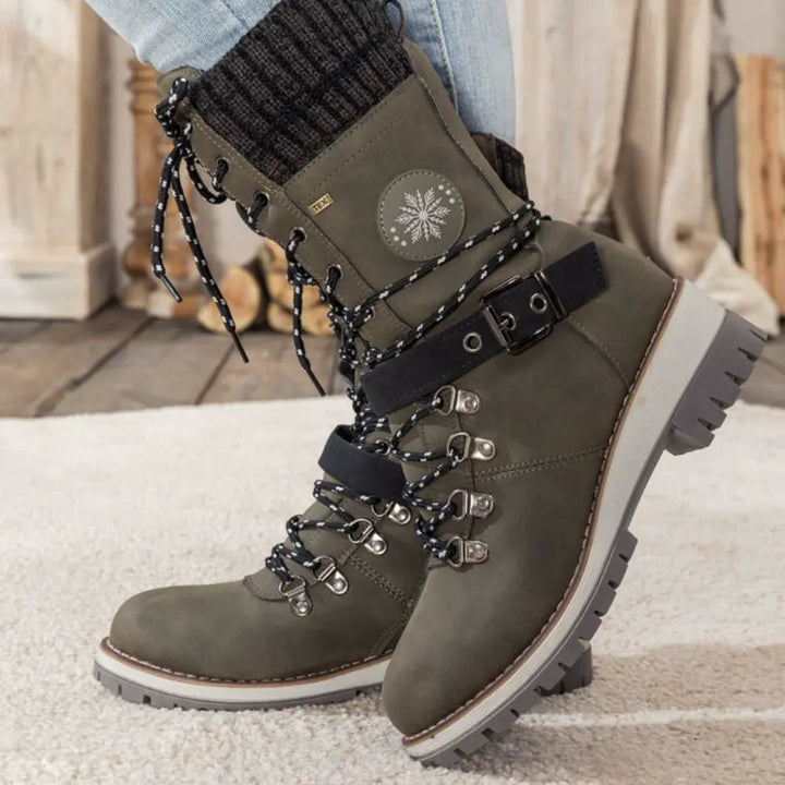 Waterproof Winter Boots Women | Stylish Anti-Slip Footwear