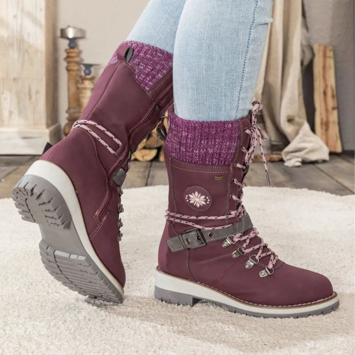 Waterproof Winter Boots Women | Stylish Anti-Slip Footwear