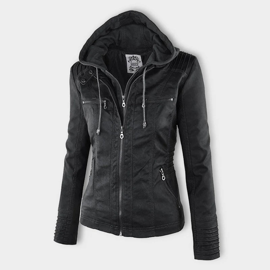Weatherproof Women's Jacket with Detachable Hood | Women's Coats