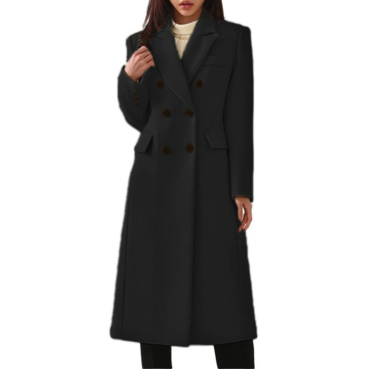 Wine Red Wool Coat | Women's Winter Coat