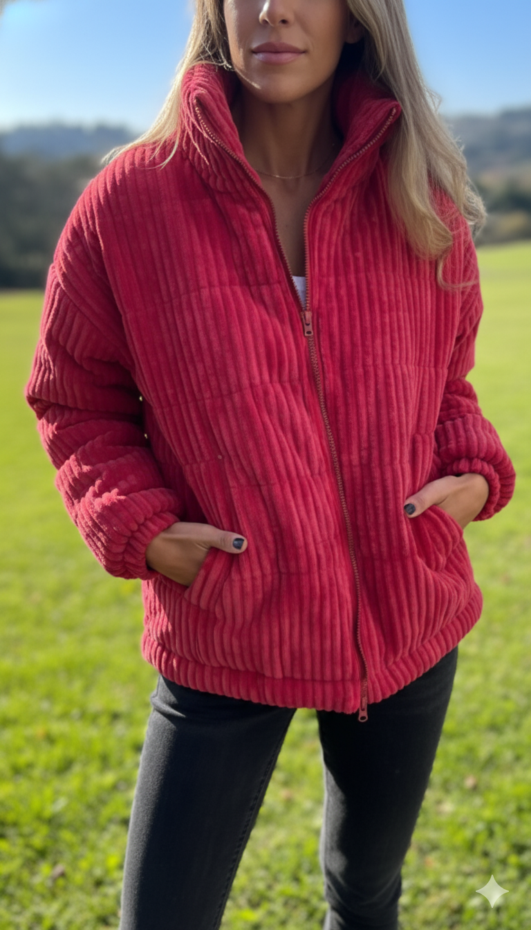 Winter Cord Jacket | Stylish Outdoor Wear