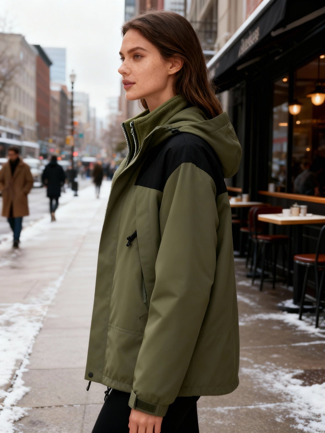 Women's 3-in-1 Winter Jacket | Fleece Thermal Coat