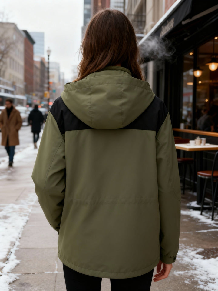 Women's 3-in-1 Winter Jacket | Fleece Thermal Coat