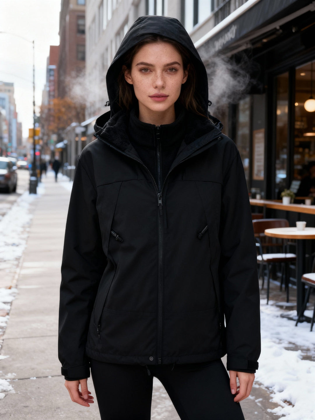 Women's 3-in-1 Winter Jacket | Fleece Thermal Coat