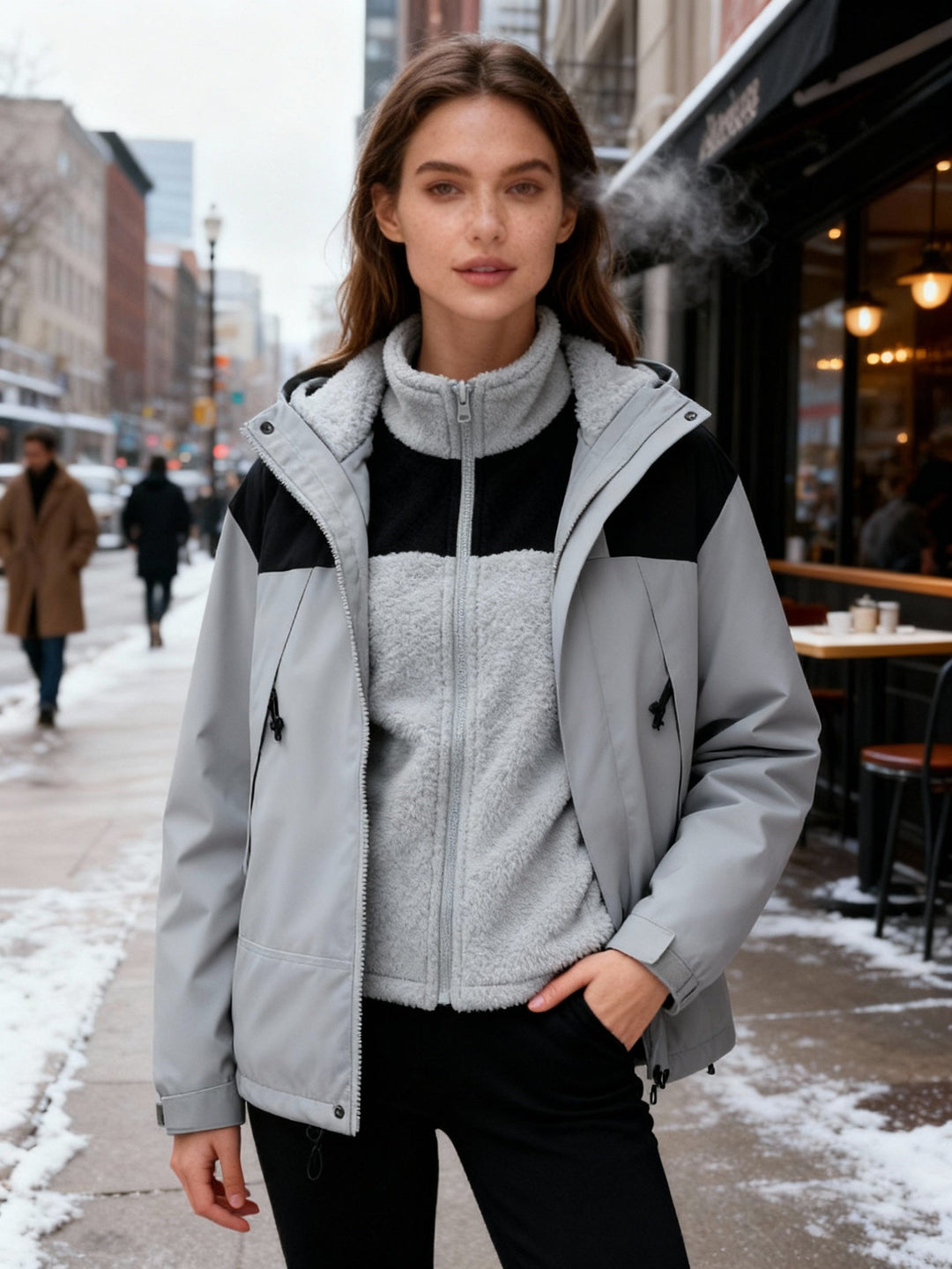 Women's 3-in-1 Winter Jacket | Fleece Thermal Coat