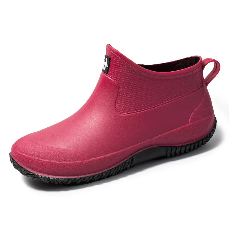 Women's Ankle Rain Boots | Waterproof Rubber Footwear