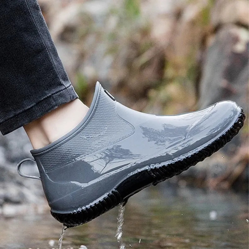 Women's Ankle Rain Boots | Waterproof Rubber Footwear