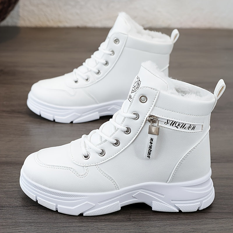 Women's Ankle Boots with Warm Lining | Stylish Footwear