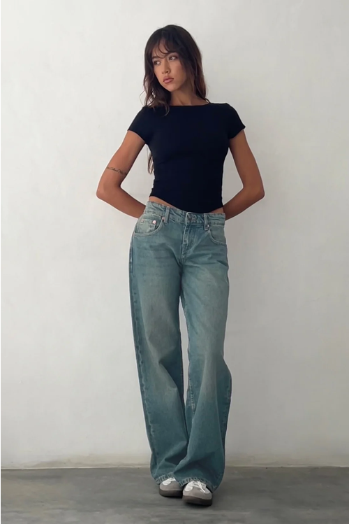 Women's Low Rise Jeans | Stylish Denim Fit