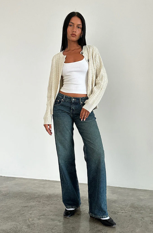 Women's Low Rise Jeans | Stylish Denim Fit