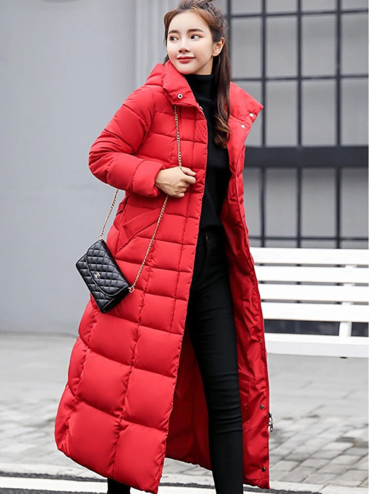 Women's Puffer Jacket | Long Winter Coat