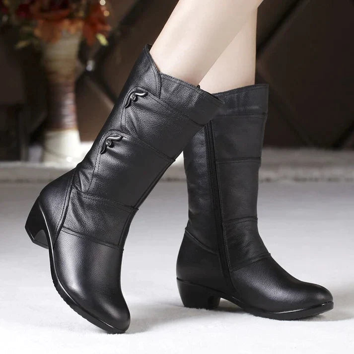 Women's Winter Boots | Stylish Mid-Cut Design