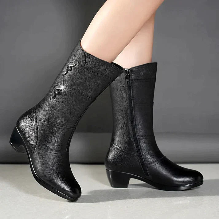 Women's Winter Boots | Stylish Mid-Cut Design