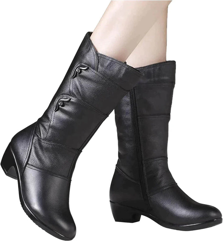 Women's Winter Boots | Stylish Mid-Cut Design