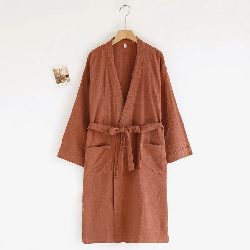 Women's Cotton Kimono Robe | Bathrobe for Women