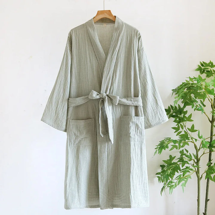 Women's Cotton Kimono Robe | Bathrobe for Women