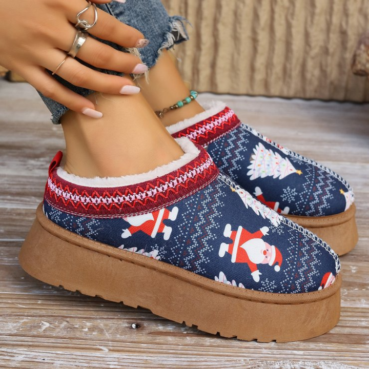 Women's Cozy Fur Lined Slippers | Indoor Comfort Footwear