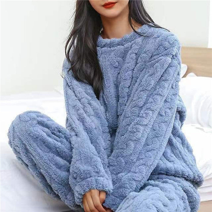 Women's Fleece Pajama Set | Cozy Pajamas for Winter