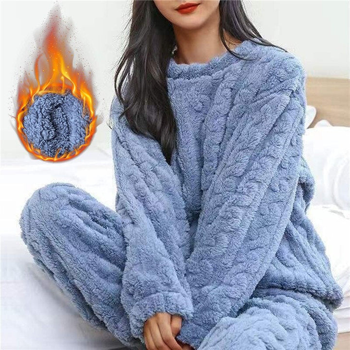 Women's Fleece Pajama Set | Cozy Pajamas for Winter