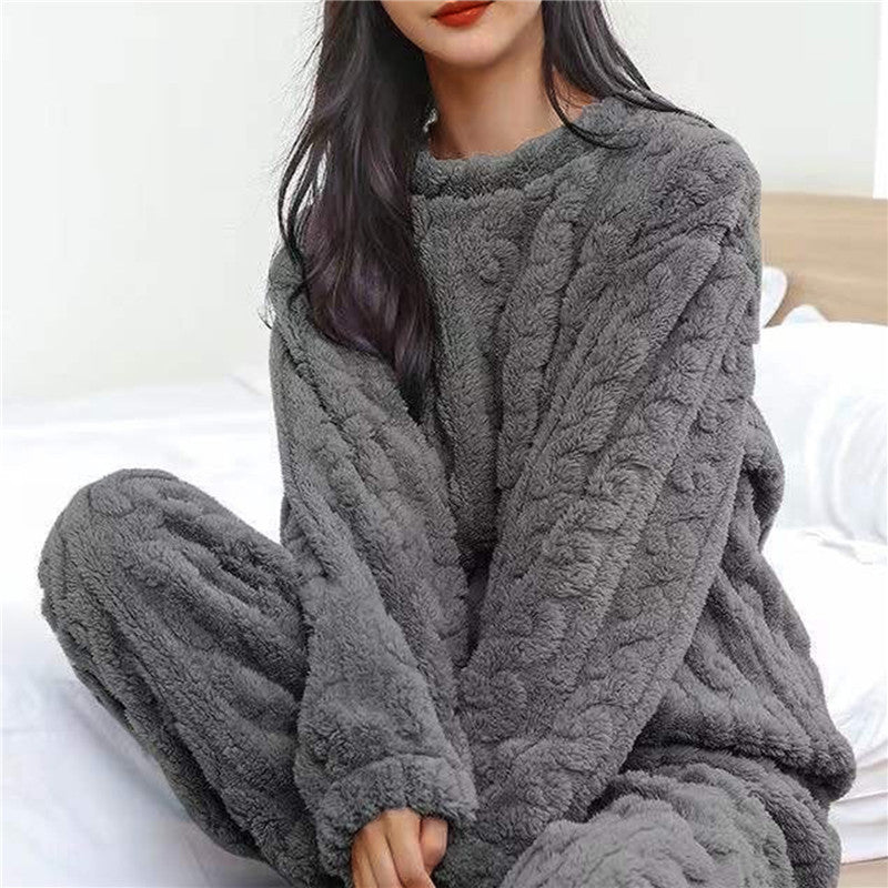 Women's Fleece Pajama Set | Cozy Pajamas for Winter
