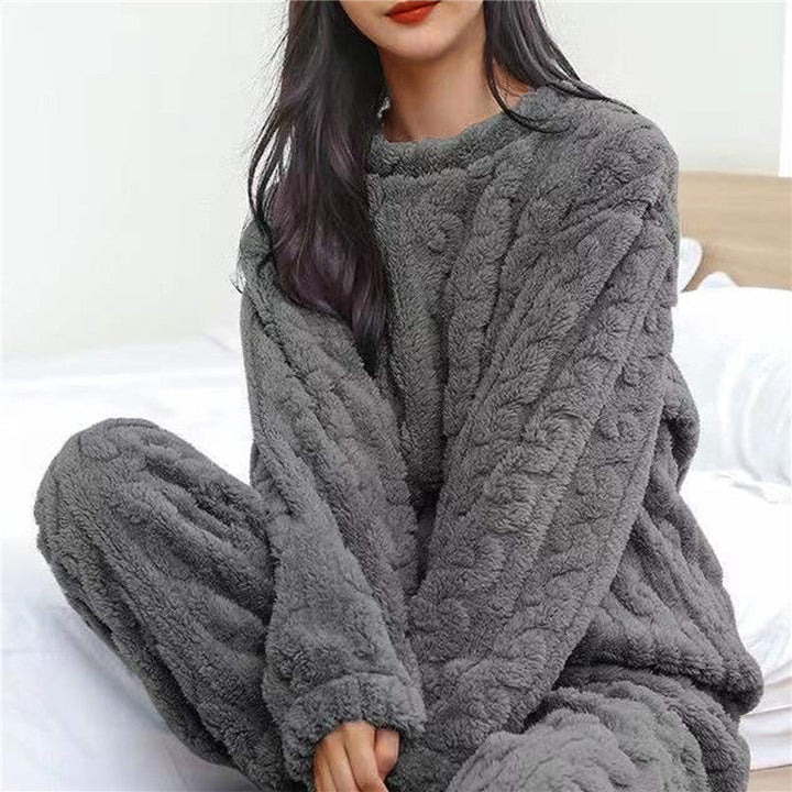 Women's Fleece Pajama Set | Cozy Pajamas for Winter