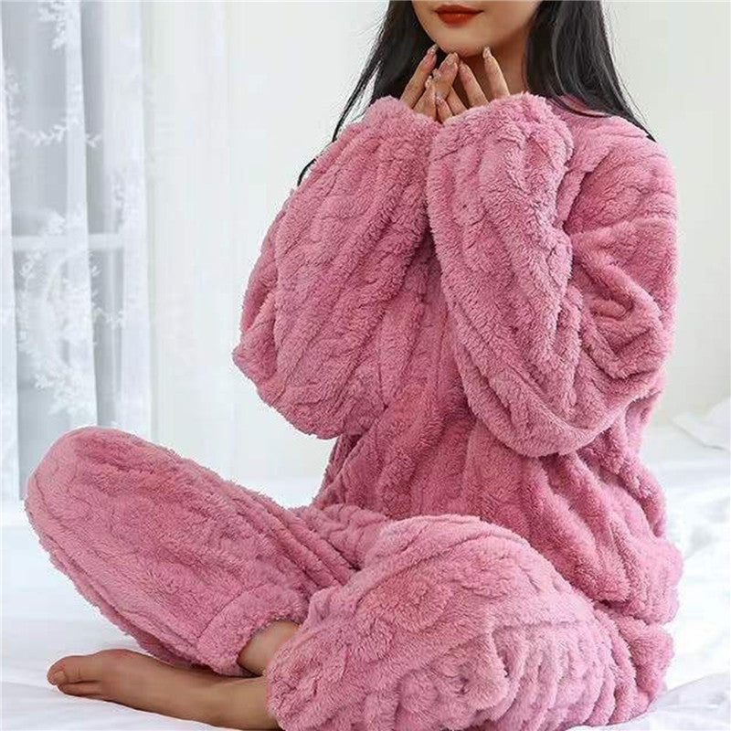 Women's Fleece Pajama Set | Cozy Pajamas for Winter