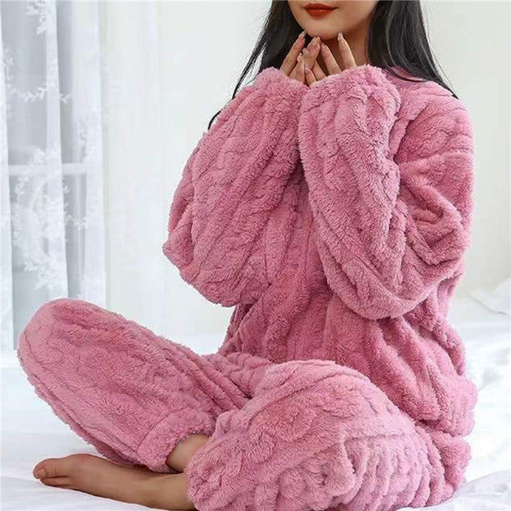 Women's Fleece Pajama Set | Cozy Pajamas for Winter