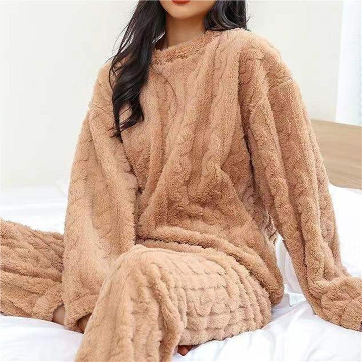 Women's Fleece Pajama Set | Cozy Pajamas for Winter