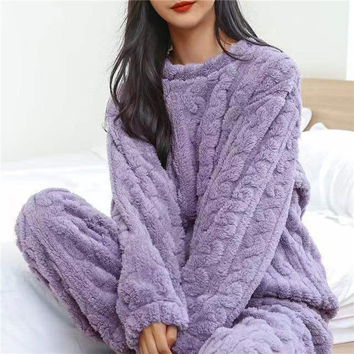 Women's Fleece Pajama Set | Cozy Pajamas for Winter