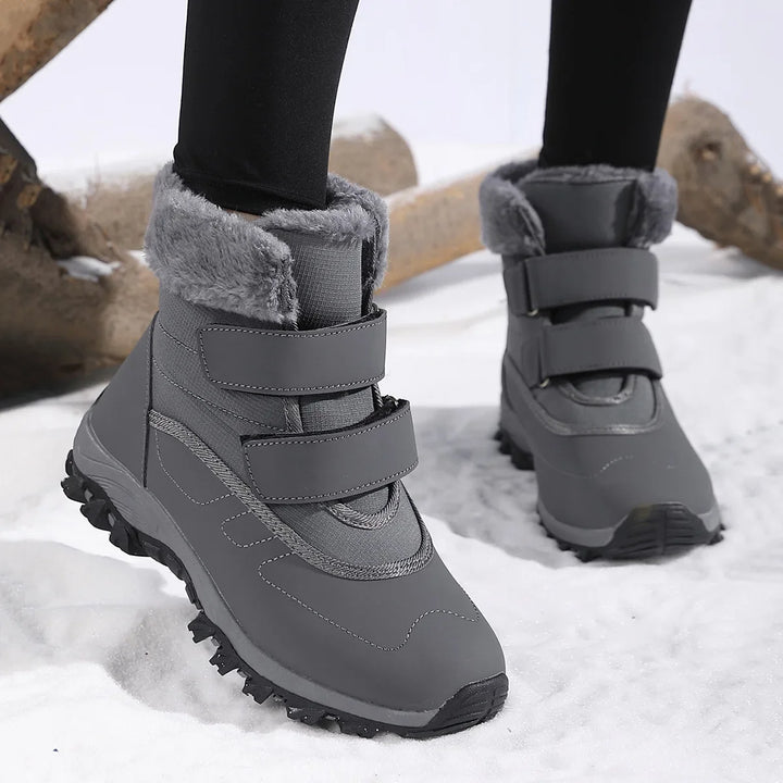 Women's High Top Snow Boots | Fleece-Lined Winter Footwear