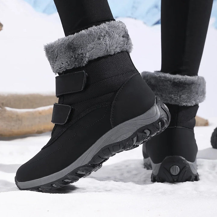 Women's High Top Snow Boots | Fleece-Lined Winter Footwear