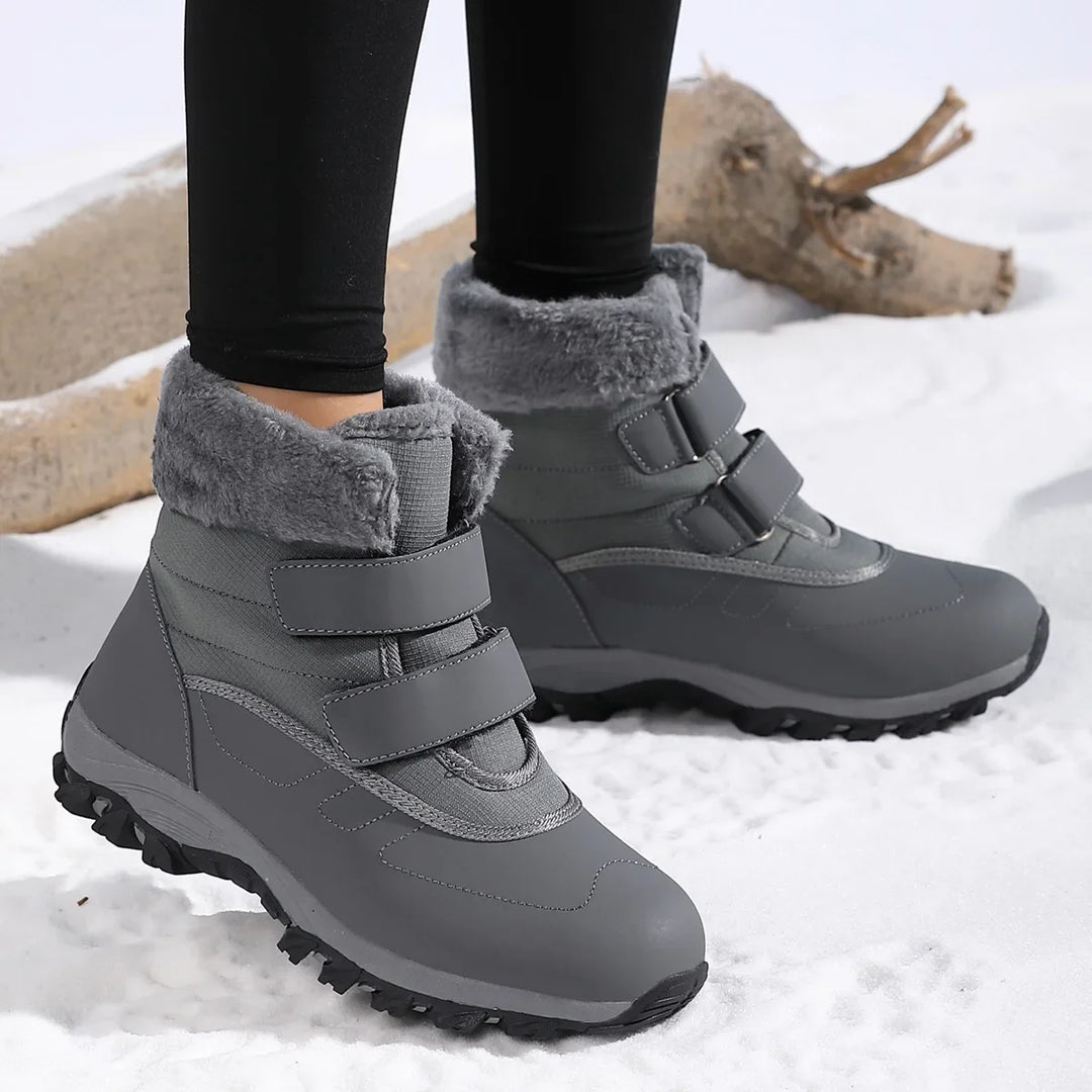 Women's High Top Snow Boots | Fleece-Lined Winter Footwear